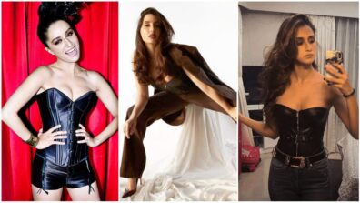 Shraddha Kapoor, Nora Fatehi and Disha Patani are here to stab hearts in black leather corset tops, Checkout Pictures