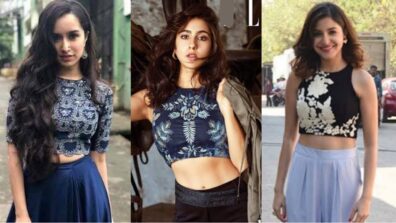 Shraddha Kapoor, Sara Ali Khan and Anushka Sharma are acing the embellished crop top look