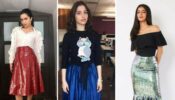 Shraddha Kapoor, Tamannaah Bhatia and Ananya Panday set major vogue goals in sequin skirt with fitted top style, see pics