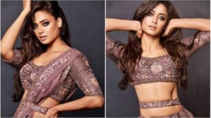 Shweta Tiwari Looks Like An Ethnic Queen In Her Rs 2 Lakh Heavily Embroidered Lehenga, Take A Look
