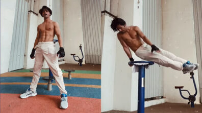 Siddharth Nigam looks oozing hot as he goes shirtless, fans obsessed with his chiselled abs