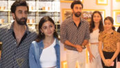 So adorable: Ranbir Kapoor and Alia Bhatt stop to pose with a young fan