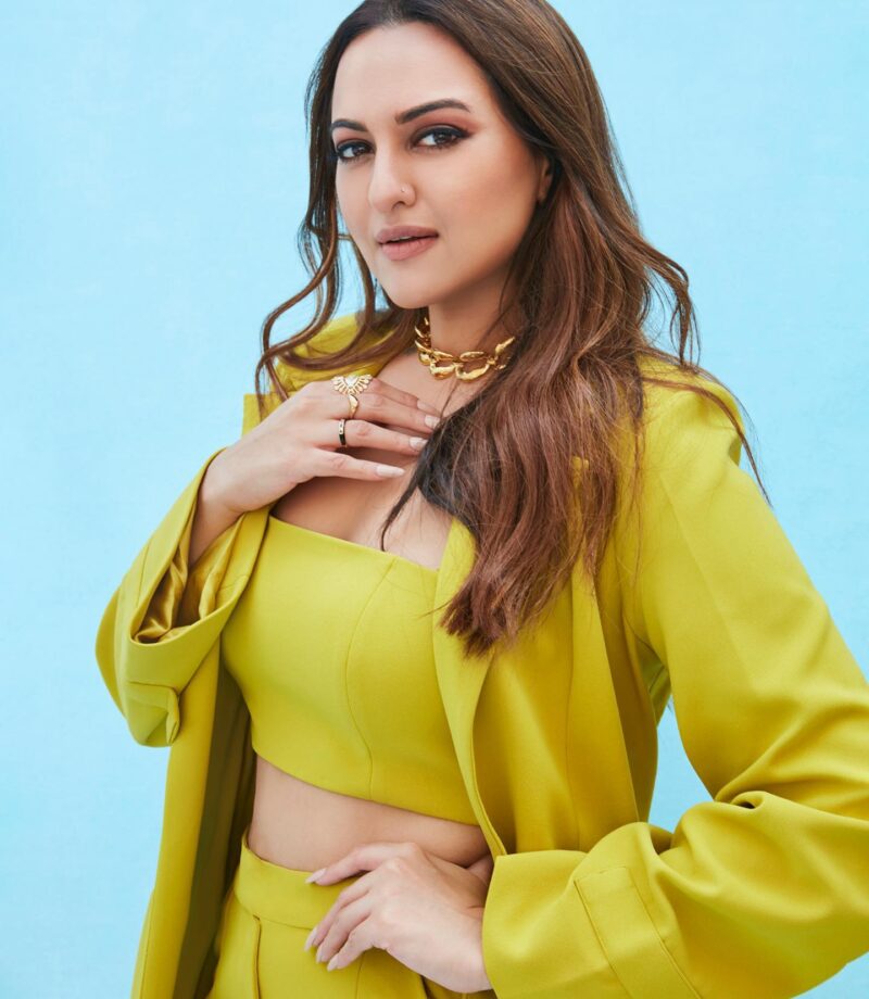 Sonakshi Sinha Looks Simply Glamorous In Semi Formal Set: See Pics - 1