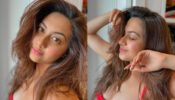 Spicy Red Chilli: Reem Sameer Sheikh goes bold like never before, stuns fans in red bra and pink cherry lips