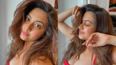 Spicy Red Chilli: Reem Sameer Sheikh goes bold like never before, stuns fans in red bra and pink cherry lips