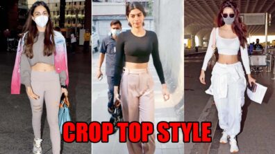 Summer Is Coming And So Are Khushi Kapoor, Disha Patani and Others Flaunt Their Crop Top Style