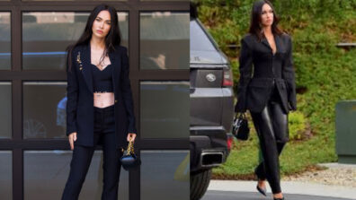 Take a look at Megan Fox’s Finest Pant Suit Looks