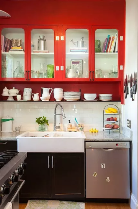 Take A Look At These 16 Incredible Red Kitchen Ideas - 10