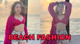 Tamannaah Bhatia Goes Chic Mode As She Poses In Sizzling Outfits On The Beach