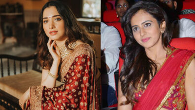 Tamannaah Bhatia Or Rakul Preet Singh: Who Will Win The Red Saree Battle?