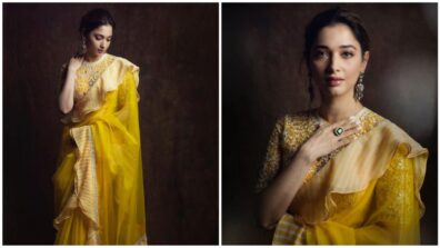 Tamannaah Bhatia’s Ruffle Saree Looks Are Breathtaking, Check Out These Pictures