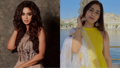 Television Beauties: Shweta Tiwari becomes fire in sequinned bold avatar, Disha Parmar is goddess in sunshine salwar suit