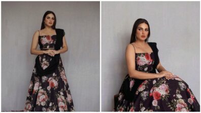 These Floral Outfits Of Himanshi Khurana Are Worth Checking Out