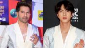 Throwback To Times When Varun Dhawan Copies BTS Member Jin’s Fashion For An Award Show, Check It Out