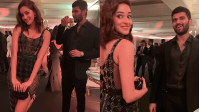 Trending: Vijay Deverakonda and Ananya Panday caught on camera chilling together, see leaked inside footage