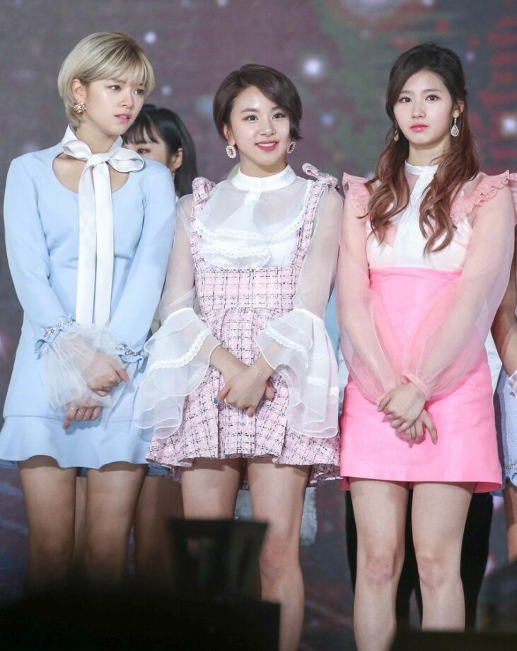 Twice Members Look Sensational In Pastels: Take Cues From Them To Choose Your Pastel Dress - 3