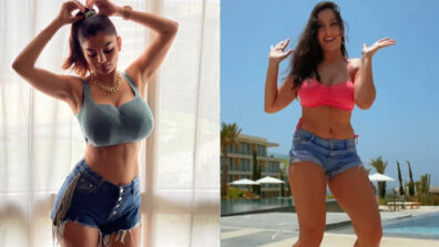 Ultimate Sensuality Challenge: Nora Fatehi Vs Anveshi Jain: Your favourite beauty queen in denim shorts and bralette?