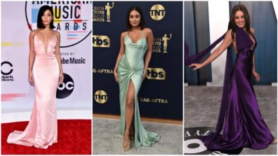 Vanessa Hudgens’ Top 5 Satin Dress Looks