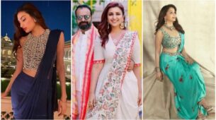 Want to master the fashion hack in pre-draped saree? Athiya Shetty, Parineeti Chopra and Madhuri Dixit are here to guide you