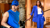 Want to set special ‘twinning couple’ goals? Bengali couple Nusrat Jahan and Yash Dasgupta’s blue vogue game is what you need