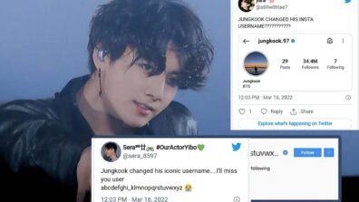 Watch: BTS Member Jungkook changes Instagram username, ARMY disappointed