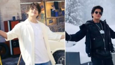 BTS member V aka Kim Taehyung is a Shah Rukh Khan fan, recreates King Khan’s iconic pose to impress girls