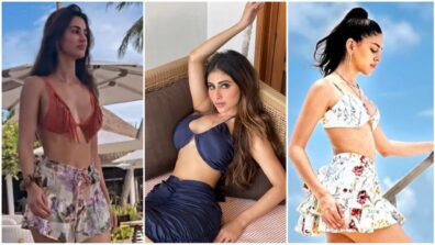 Disha Patani, Mouni Roy and Alaya F spin heads in bikini-skirt set, who’s your dream crush?