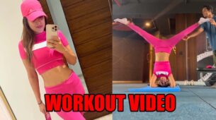 Watch: Nia Sharma drops stunner workout video in pink bralette, fans sweat