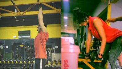 RadhaKrishn fame Sumedh Mudgalkar and Mallika Singh sweat it out in gym, check out twinning moment