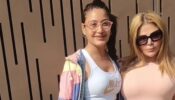 Watch: Rakhi Sawant and Surbhi Chandna bump into each other outside gym, you won’t believe what happened next