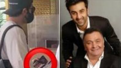 Watch: Ranbir Kapoor’s phone wallpaper showing happy picture of late Rishi Kapoor goes viral, fans emotional