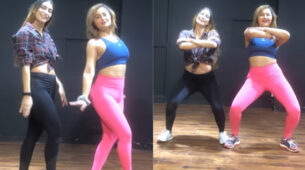 Watch: Rashami Desai is on fire, gets her dancing shoes on in sensuous bralette and yoga trousers