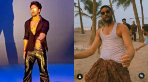 Siddhanth Chaturvedi and Tiger Shroff show off some groovy dance moves