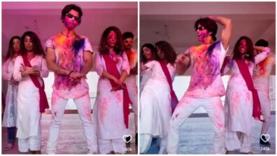 Watch: Siddharth Nigam, Surabhi-Samriddhi and Ashnoor Kaur do swag dance together on Holi, video goes viral