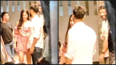 Watch: Vicky Kaushal and Katrina Kaif melt hearts together as they meet Farhan Akhtar, see viral video