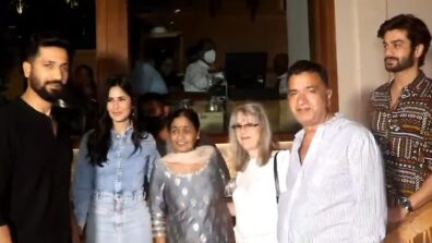 Watch: Vicky Kaushal-Katrina Kaif enjoy special dinner with family, see viral video