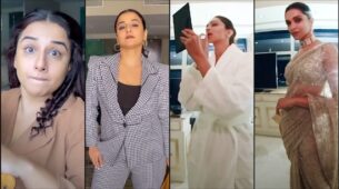Watch: Vidya Balan and Deepika raise oomph quotient with irresistible transformation, see viral videos