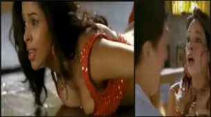 Watch: When Mallika Sherawat had an OOPS moment and went topless in front of International star Jackie Chan