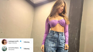 What A Babe: Tamannaah Bhatia dazzles like queen in lavender dress and baggy denims, Samantha Ruth Prabhu and Kajal Aggarwal approve her style