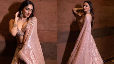 What beauty: Kiara Advani dazzles in Manish Malhotra’s sequinned traditional couture