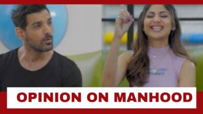 What Does John Abraham feel about manhood? Find out