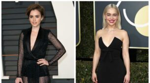 Who Has Better Black Dress Collection: Emilia Clarke Or Lily Collins?