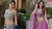 Why be ordinary: Nikki Tamboli drops stunner in strapless lehenga, fans sweat seeing curvaceous midriff