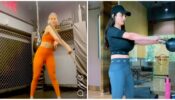 Workout Mode on: Urvashi Rautela showcases her Martial Arts skills, Anveshi Jain pronounces strength at the gym