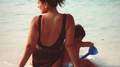 Yummy Mummy Goals: Kareena Kapoor enjoys beach vibe with young Jeh, pic goes viral