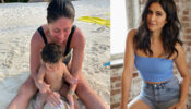 ‘Yummy Mummy’ Kareena Kapoor builds sandcastles with baby Jeh at beach, Katrina Kaif is lovestruck