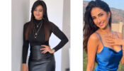 ‘Yummy Mummy’ Shweta Tiwari rolls back clock in stunning black faux leather outfit, daughter Palak Tiwari is stunned