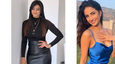 ‘Yummy Mummy’ Shweta Tiwari rolls back clock in stunning black faux leather outfit, daughter Palak Tiwari is stunned