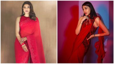 3 Times When Kajal Aggarwal Slayed In Red Sarees