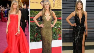 Best 5 Solid-Coloured Dresses From Jennifer Anniston’s Wardrobe To Steal